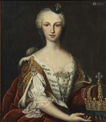 Portrait of Maria Antonia of Bourbon-Spain