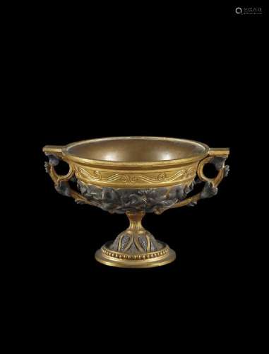 Small gilt-bronze cup