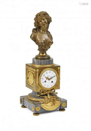 Table clock  Jean-François Denière, France, second half of t...