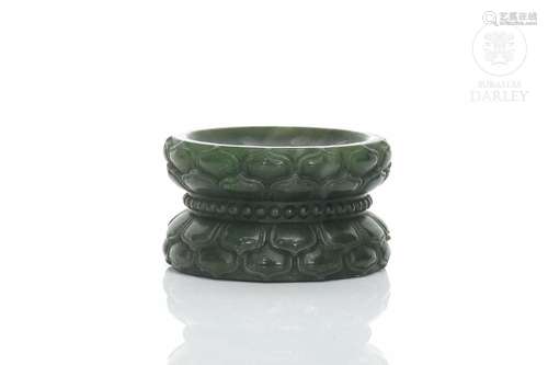 Small jade censer, 20th century