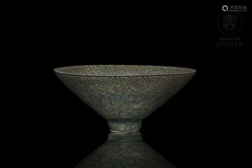 A Guanyao glazed bowl, Song dynasty