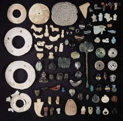 A large group of Near Eastern and Eastern Mediterranean bead...