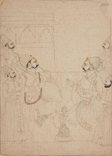Javat Singh and Vaugh-ji, Marwar, Jodhpur, India, dated Samv...