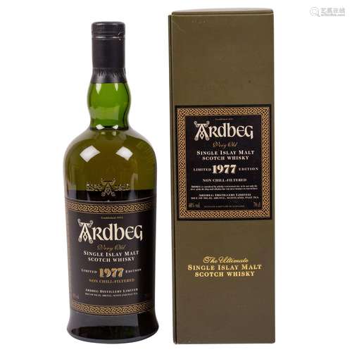 ARDBEG Single Malt Scotch Whisky 'LIMITED EDITION 1977'