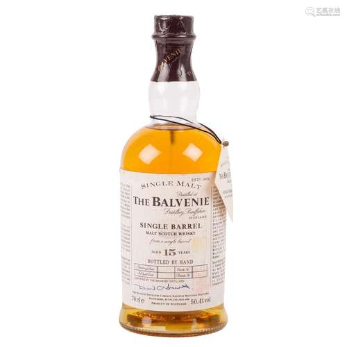 THE BALVENIE Single Malt Scotch Whisky, 15 years 'Single Bar...