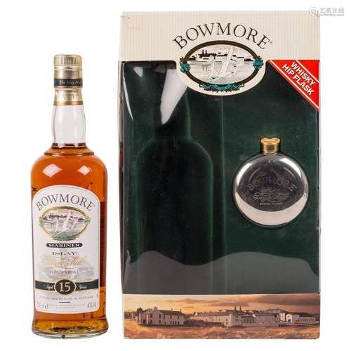 BOWMORE Single Malt Scotch Whisky 'MARINER', 15 years