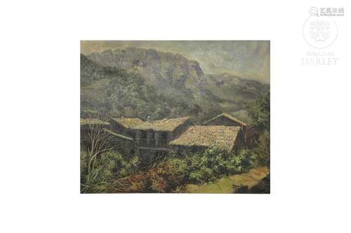 Domingo Campoy (1926) "Landscape"