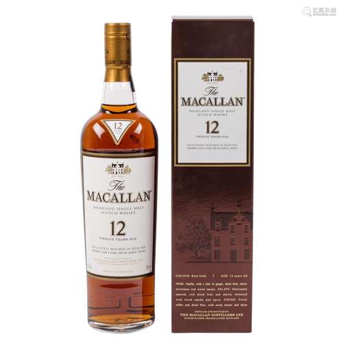 MACALLAN Single Malt Scotch Whisky, 12 years