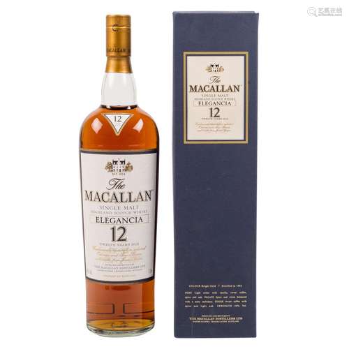 MACALLAN Single Malt Scotch Whisky 'Elegancia', 12 years