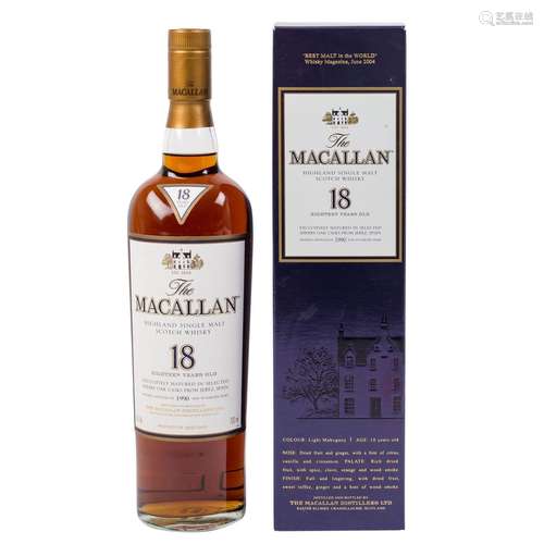 MACALLAN Single Malt Scotch Whisky, 18 years