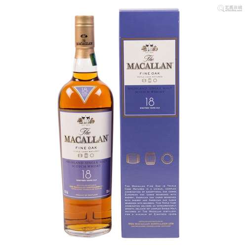 MACALLAN Single Malt Scotch Whisky 'Fine Oak, 18 years