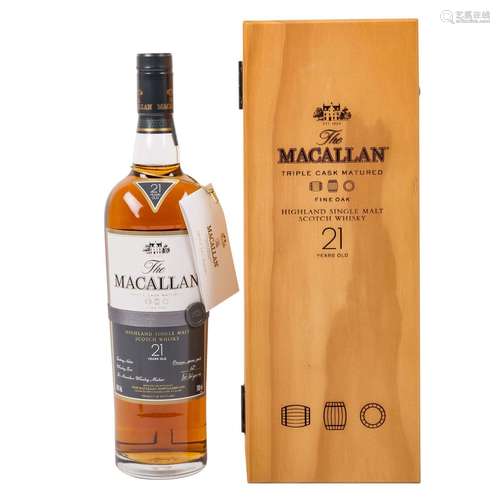 MACALLAN Single Malt Scotch Whisky, 21 years