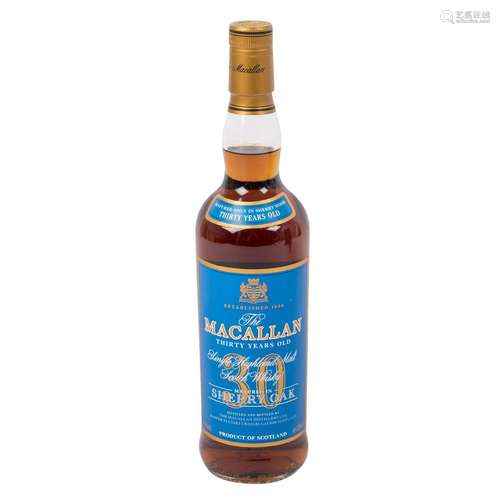 MACALLAN Single Malt Scotch Whisky 'Sherry Oak', 30 years