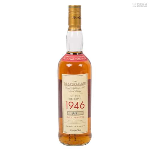 MACALLAN Single Malt Scotch Whisky 1946, 52 years