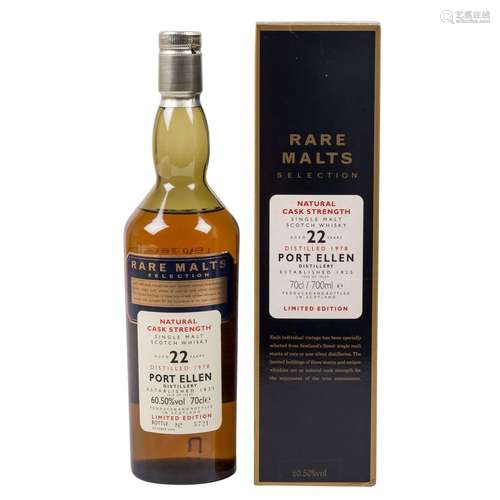 PORT ELLEN Single Malt Scotch Whisky, 22 years, Rare Malts S...