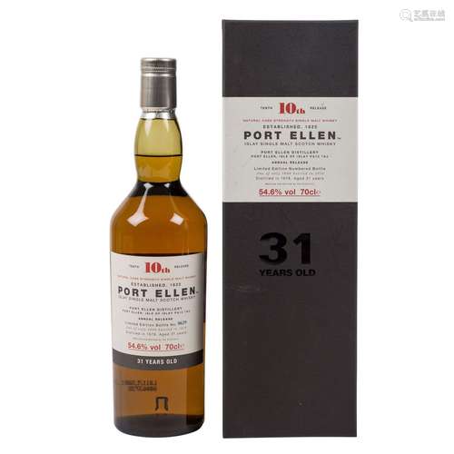 PORT ELLEN Single Malt Scotch Whisky, 31 years, 10th Release...