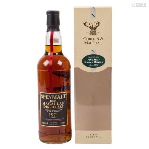 SPEYMALT Single Malt Scotch Whisky 'Vintage' 1971