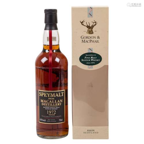 SPEYMALT Single Malt Scotch Whisky 'Vintage' 1972