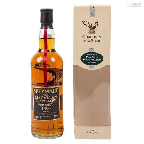 SPEYMALT Single Malt Scotch Whisky 'Vintage' 1990