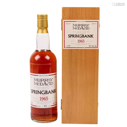 SPRINGBANK Single Malt Scotch Whisky 'MURRAY McDAVID' 1965