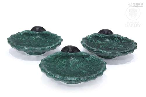 Three Italian porcelain bowls, Mangani, ca 1970