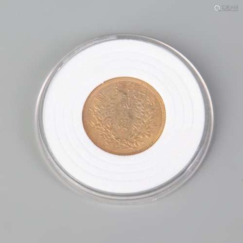 A FINELY PRESERVED OLD CHINESE COIN