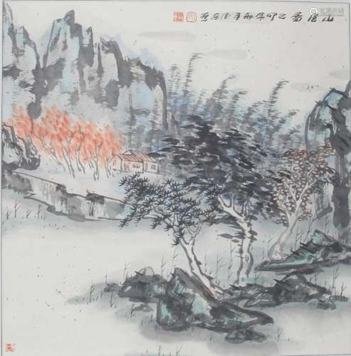 CHINESE PAINTING, ATTRIBUTED TO CHI DE DONG