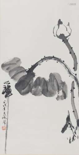 A FINE CHINESE PAINTING, ATTRIBUTED TO MA ZHEN SHENG