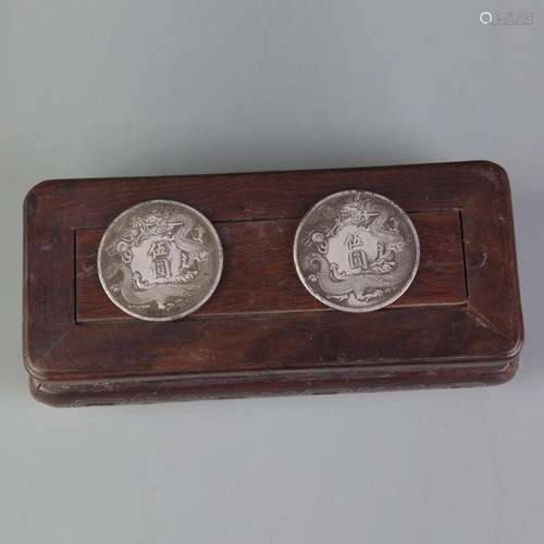 GROUP OF TWO OLD CHINESE COIN “REPUBLIC PERIOD"