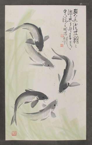 CHINESE PAINTING, ATTRIBUTED TO FENG KAI