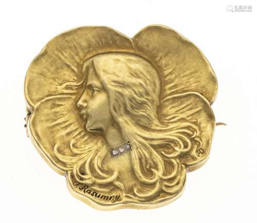 Art Nouveau brooch c. 1920 GG 7