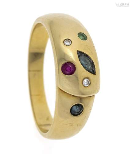 Multicolour ring GG 585/000 wit