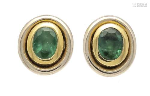 Emerald earrings GG/WG 750/000