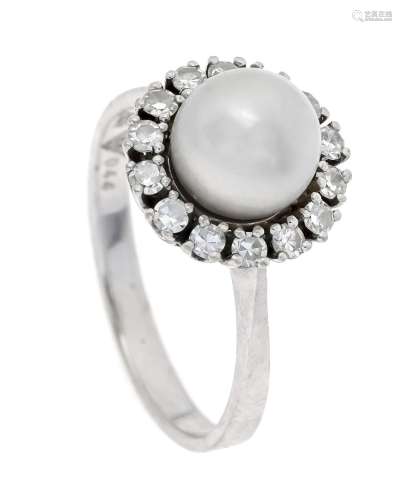 Cultured pearl ring WG 585/000