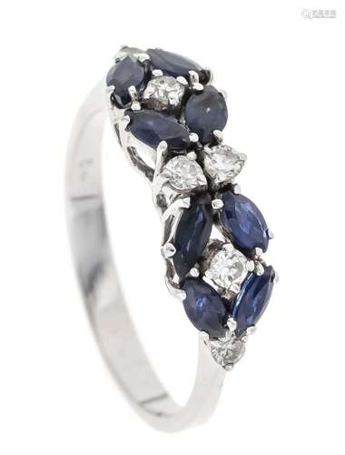 Sapphire diamond ring WG 585/00