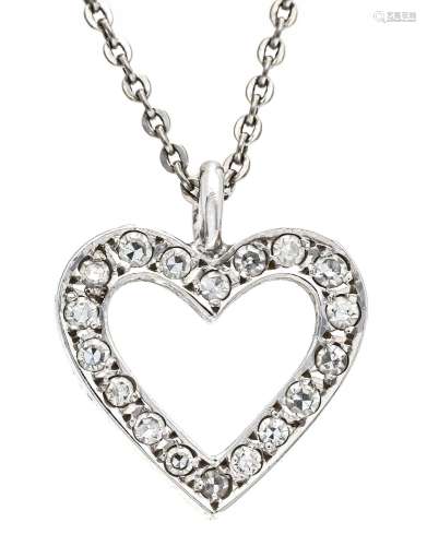 Heart pendant WG 585/000 with 1
