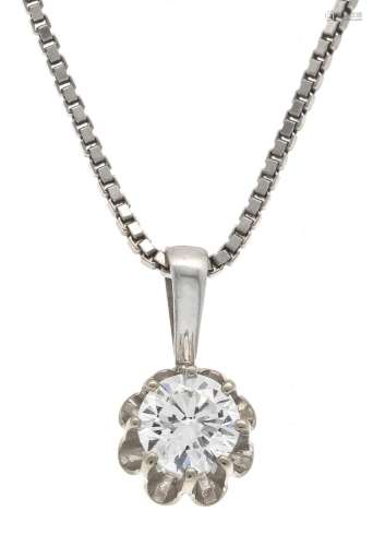Solitaire pendant WG 590/000 wi