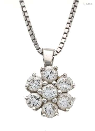 Diamond pendant WG 750/000 with