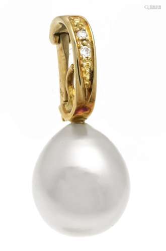 Pearl necklace clip GG 585/000