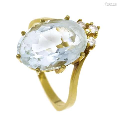Gemstone and diamond ring GG 58