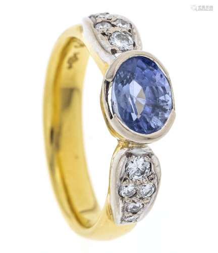 Sapphire and diamond ring GG/WG