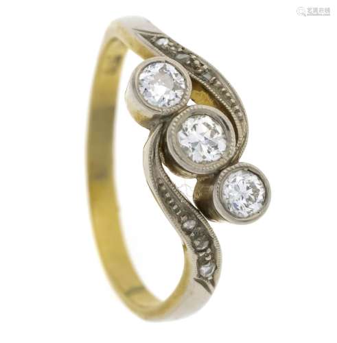 Art Deco old-cut diamond ring R