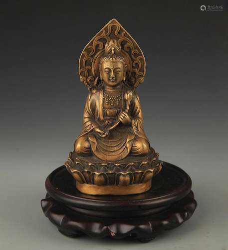 A TIBETAN BUDDHISM GUAN YIN STATUE