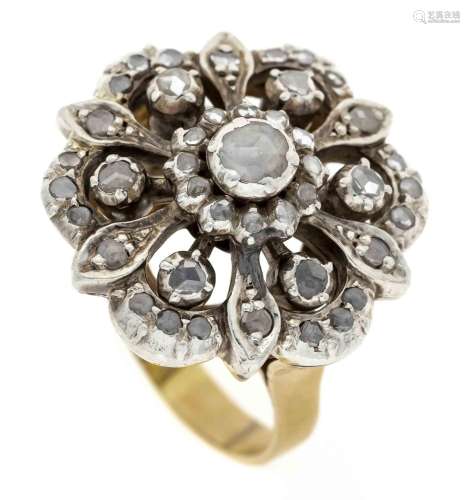 Diamond rose ring GG 585/000 ci