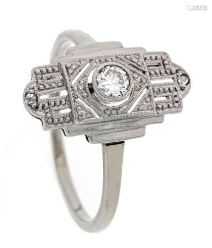 Art Deco old-cut diamond ring W