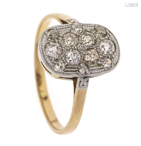 Art Deco old-cut diamond ring R