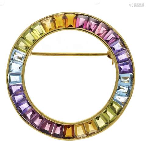 Rainbow ring brooch GG 750/000