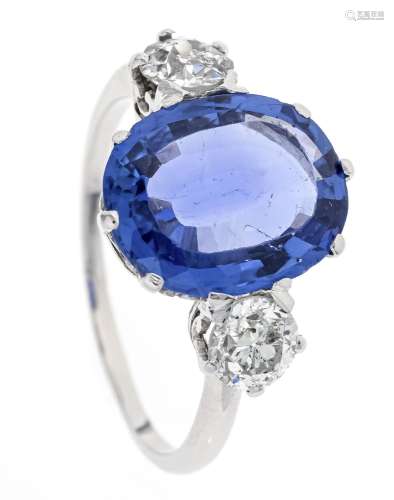 Sapphire old-cut diamond ring W