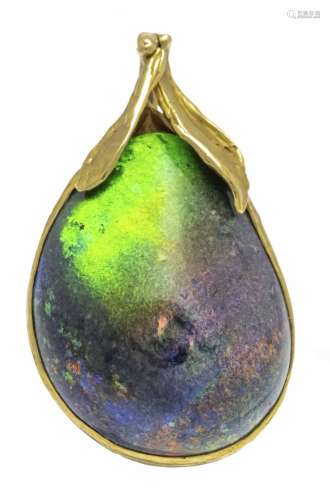 Large black opal pendant GG 750