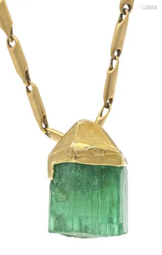 Emerald design pendant GG 750/0